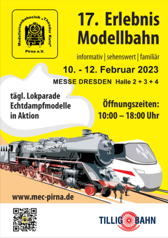 Messe Erlebnis  Modellbahn 2023