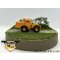 Traktor K-701 Kirowez, gelborange