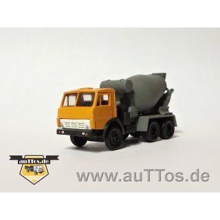 KamAZ 5511 6x4 Betonmischer, FH orange/Trommel grau