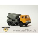 KamAZ 5511 6x4 Betonmischer, FH orange/Trommel grau