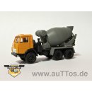KamAZ 5511 6x4 Betonmischer, FH orange/Trommel grau