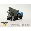 KamAZ 5511 6x4 Betonmischer, FH hellblau/ Trommel grau