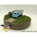 Jelcz 315 4x2 Pritsche/Plane, FH hellblau, Grill...