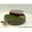Jelcz 315 4x2 Pritsche/Plane, FH rot, Grill rot, Stoßst. schwarz