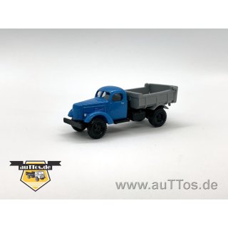 ZIS-MMZ-585 Kipper, Basis ZIS-150, FH 2. Generation FH hellblau Mulde grau
