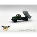 ZIL-MMZ-585 Kipper FH grün Mulde grau