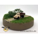 GAZ-51A Pritsche, FH beige, Pritsche dunkelbraun