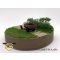 GAZ-51A Pritsche, FH beige, Pritsche dunkelbraun