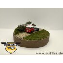Skoda 706 RTTN Sattelzugmaschine FH dunkelrot, Chassis grau