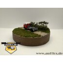 Skoda 706 RTTN Sattelzugmaschine FH dunkelrot, Chassis grau