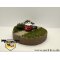Skoda 706 RTTN Sattelzugmaschine FH dunkelrot, Chassis grau