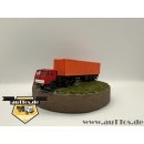 Set KamAZ-5410 rot mit Kofferauflieger Budamobil