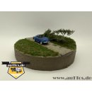 ´46 Ford de Luxe Convertible, blau