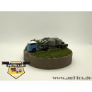Skoda 706 RTTN (FH hellblau) mit Zementsiloauflieger...