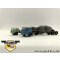 Skoda 706 RTTN (FH hellblau) mit Zementsiloauflieger Csepel P071