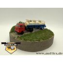 W50L/S-FB Tanksattelzug mit HLS 100.45/2, VEB Nordbräu, SZM rot
