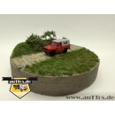ARO 240D 4x4 Kübelwagen, 2-türig rot, VEB Energiekombinat