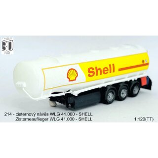 Tanksattelauflieger WLG 41.000 (SHELL), Bausatz