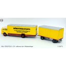 Škoda 706 RTD Möbelwagen mit Anhänger, Möbeltransport Eberswalde (Bausatz)