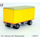 Škoda 706 RTD Möbelwagen mit Anhänger, Möbeltransport Eberswalde (Bausatz)