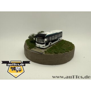 Linie 06, weiß/türkis